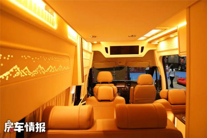 适合小公司米乐M6 米乐用的B型房车6座设计有航空座椅接待有面子还能住宿(图12)