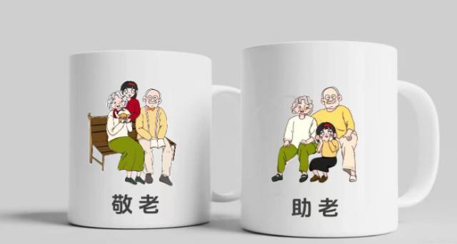 米乐 M6米乐浙江万里学院：大学生暑期为敬老院的老人设计专属IP和主题文化长廊(图3)