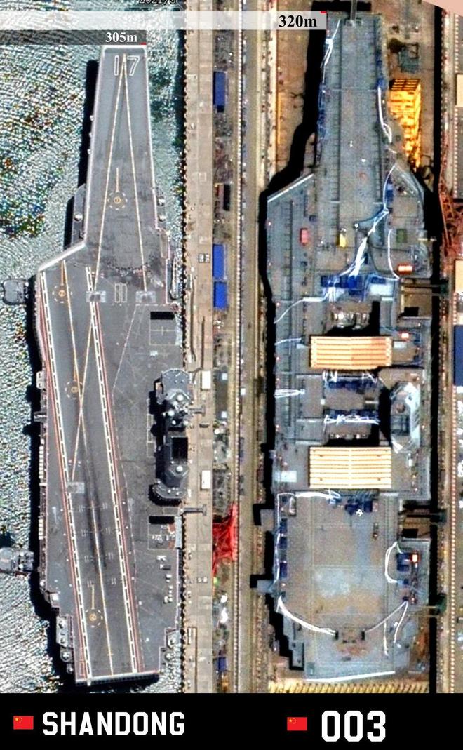 米乐M6 米乐福建舰航母“真身”或为核动力？右侧大棚拆除一张图片引发关注(图2)