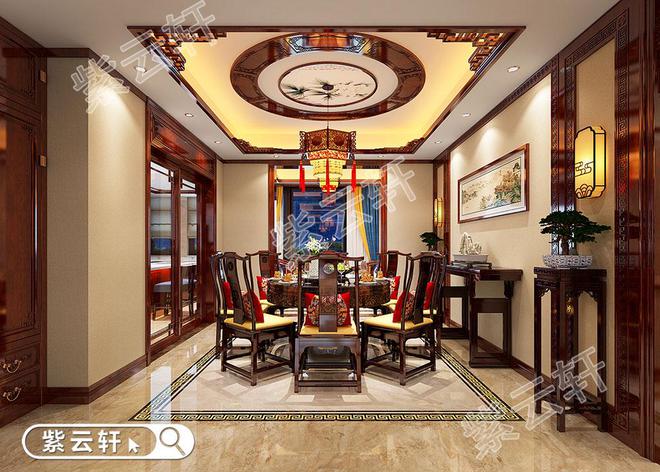 米乐M6 米乐山西中式住宅设计传统风雅装饰凸显文艺家居(图3)