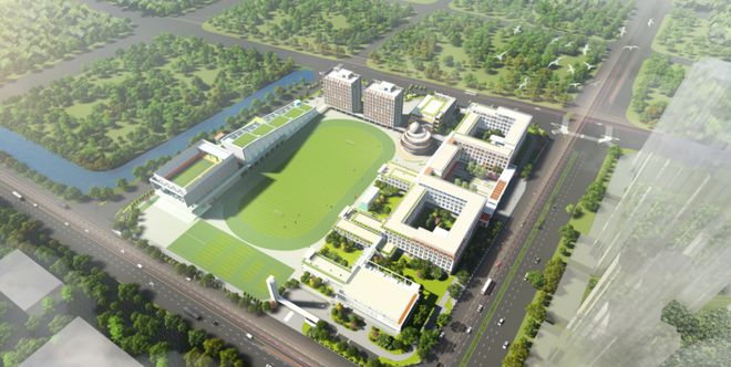 总投资超4亿！花都中轴线学校设计米乐 M6米乐施工招标(图3)