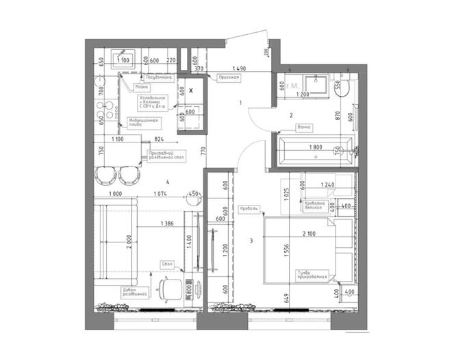 多图展示小户型公寓设计出空间感太有feel米乐M6 米乐(图2)