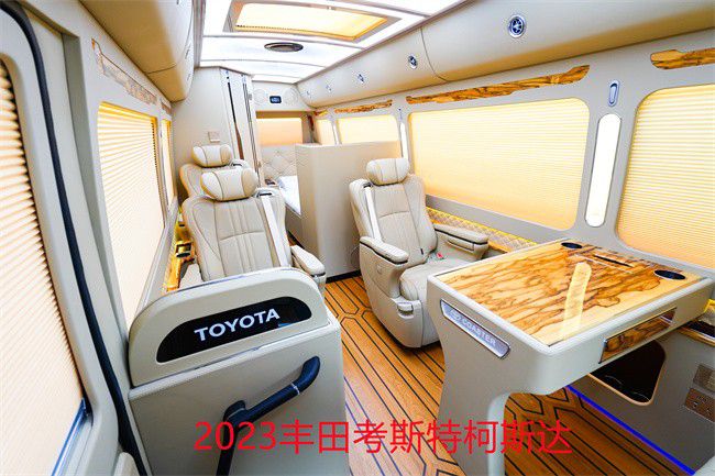 米乐M6 米乐丰田考斯特改装商务外观设计上注重低调大气(图7)