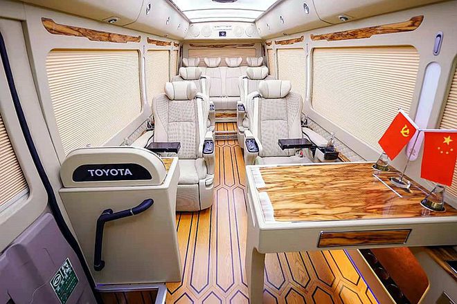 米乐 M6米乐丰田考斯特豪华商务车12座价格配置(图2)