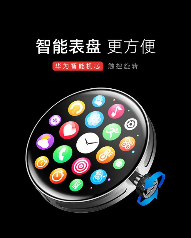 一表米乐 M6米乐双芯、创新设计 艾诺幻影系列打造智能手表第三形态(图2)