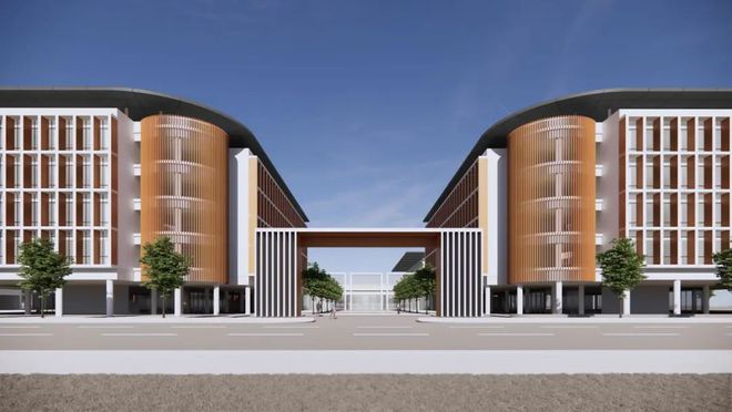 米乐 M6米乐2700个学位! 计划明年开工建设! 海口这个中学设计方案公布(图4)