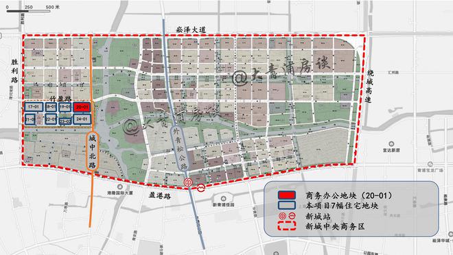 含市民中心功能青浦中央商务区20-01地块启动设计招标米乐 M6米乐(图2)
