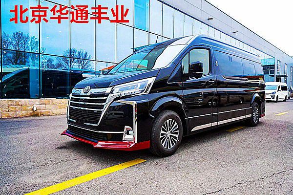 丰田海狮商务车7座黑色米乐 M6米乐报价 改装隔断报价(图1)
