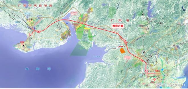 米乐M6 米乐合湛高铁初步设计新进展不具备接入北海机场条件(图1)