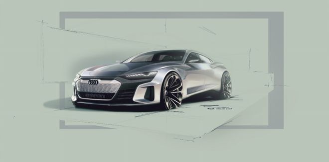 米乐M6 米乐设计与功能的完美融合 奥迪e-tron GT打磨出最美车身曲线(图1)