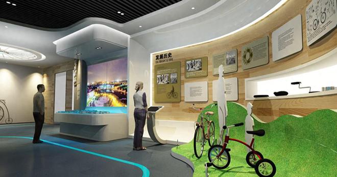 米乐 M6米乐思威图环保教育展厅设计打造具有生态环保意象的视觉空间(图1)