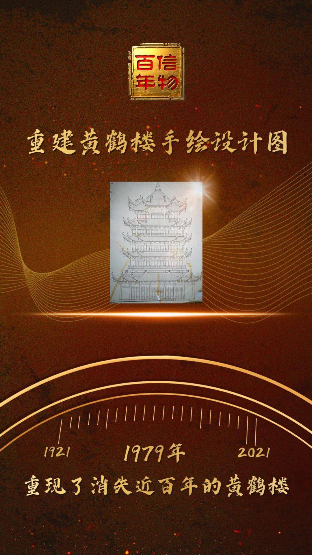 米乐 M6米乐信物百年 这份手绘设计图重现千年黄鹤楼(图1)