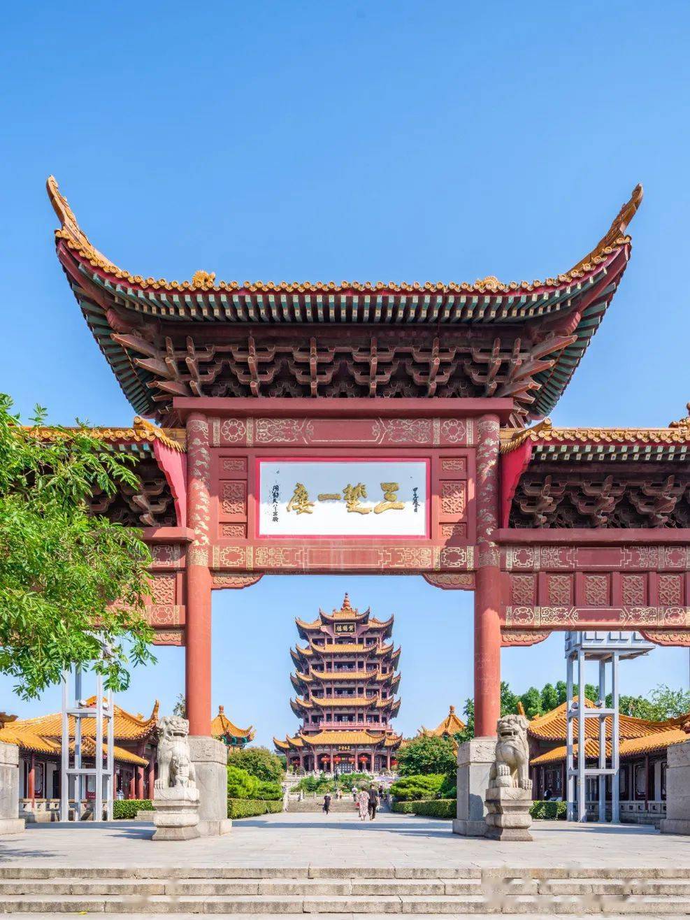 米乐 M6米乐信物百年 这份手绘设计图重现千年黄鹤楼(图7)