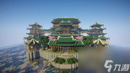 米乐M6 米乐我的世界建筑设计图纸大全古风 mc国风建筑设计图片推荐(图1)