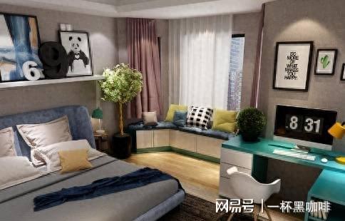 米乐M6 米乐卧室转角飘窗设计成这样朋友看见了里面满是羡慕太有面了(图1)