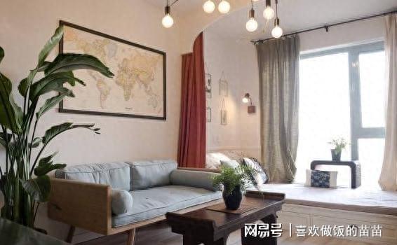 客厅阳台别再装推拉门了年米乐 M6米乐轻人都流行这样设计空间又大又舒服(图5)