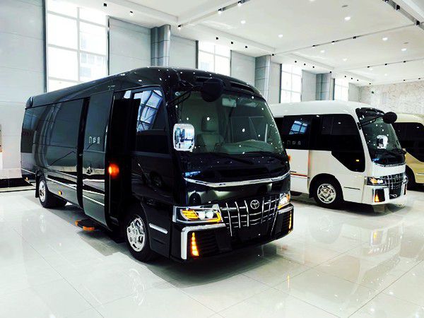 米乐M6 米乐丰田考斯特12座全车改装车高端商务车(图1)
