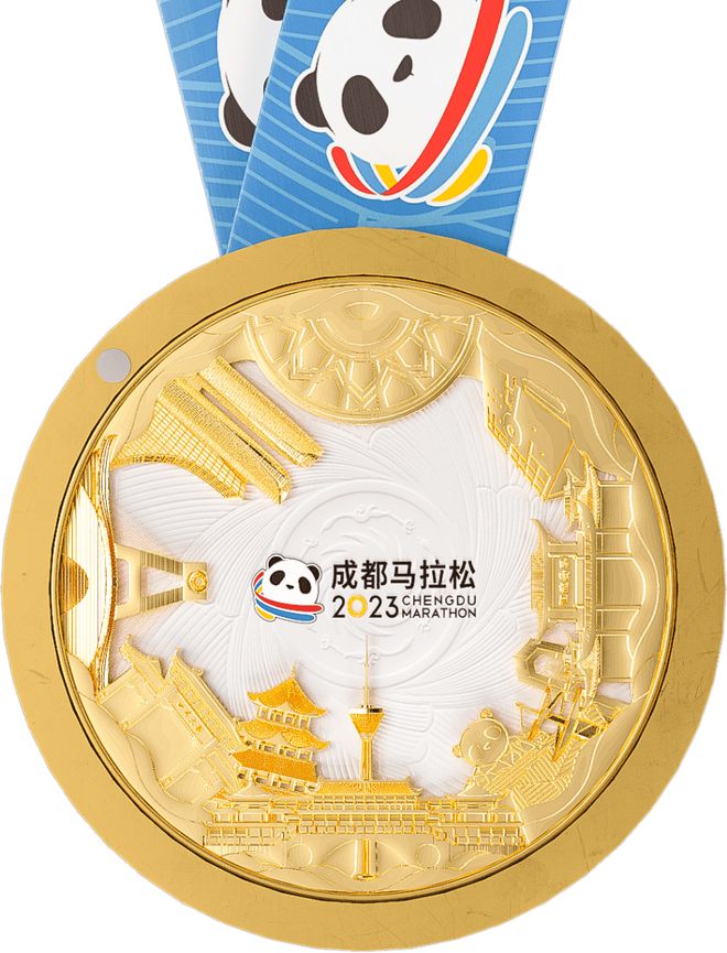 “醉芙蓉”惊艳众人！米乐 M6米乐成马完赛奖牌设计师：细节之处尽显用心(图4)