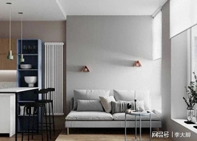 小户型这样设计质感一点不输大户米乐 M6米乐型！实用还好看(图4)