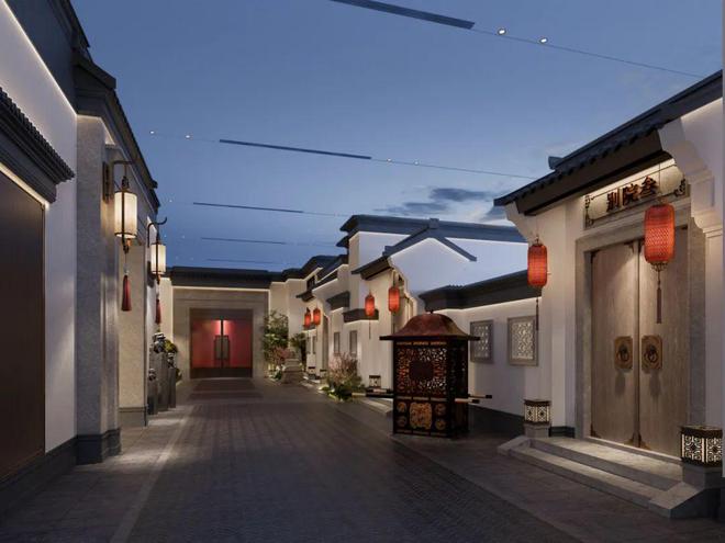 儒雅中式 良宸美景·花鹿酒店会所装修设计米乐M6 米乐(图5)