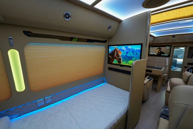 丰田考斯特一汽原厂房车7座全新设计版价米乐M6 米乐格(图4)