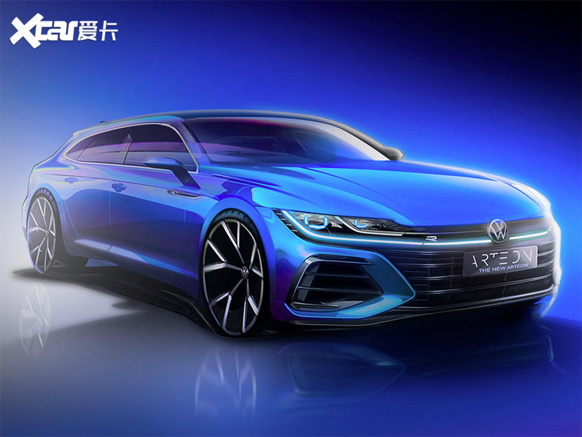 新款大众Arteon设计图曝光 或年内发布米乐M6 米乐(图3)