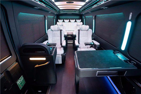 米乐 M6米乐40排量V6发动机丰田考斯特新款商务车(图5)