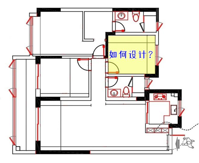 懂生活的人都知道留一间卧室换个设计思路一房也能两用了！(图1)