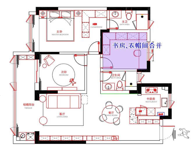懂生活的人都知道留一间卧室换个设计思路一房也能两用了！(图2)