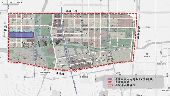 青浦新城中央商务区年度8幅收储地块范围揭秘(图7)