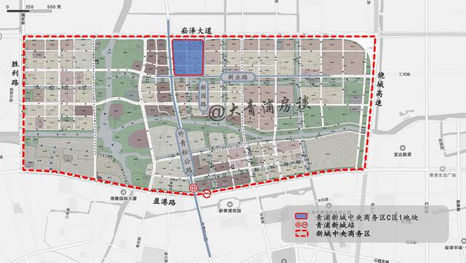 青浦新城中央商务区年度8幅收储地块范围揭秘(图9)