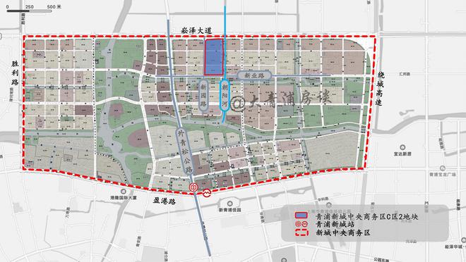青浦新城中央商务区年度8幅收储地块范围揭秘(图11)