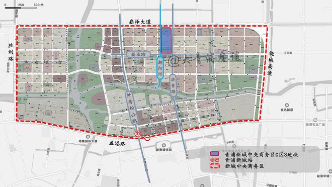 青浦新城中央商务区年度8幅收储地块范围揭秘(图13)
