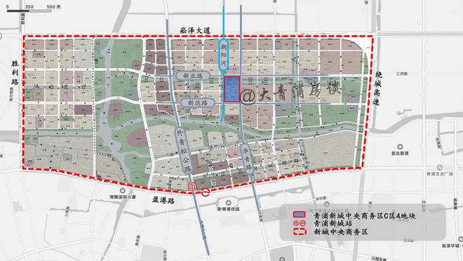 青浦新城中央商务区年度8幅收储地块范围揭秘(图15)