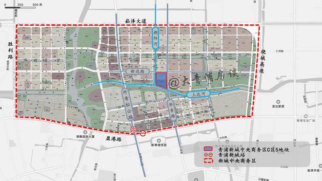 青浦新城中央商务区年度8幅收储地块范围揭秘(图18)