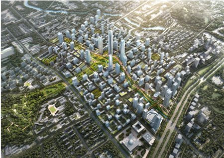 济南中央商务区设计亮点纷呈 城市设计方案出炉！(图2)