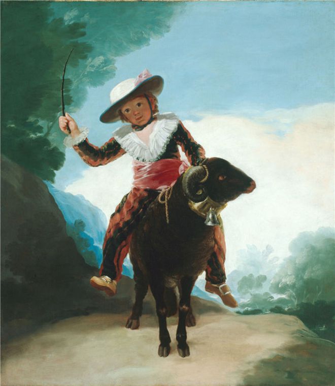 百位世界绘画大师之戈雅艺渡文化高清艺术作品图片集设计素材(图4)