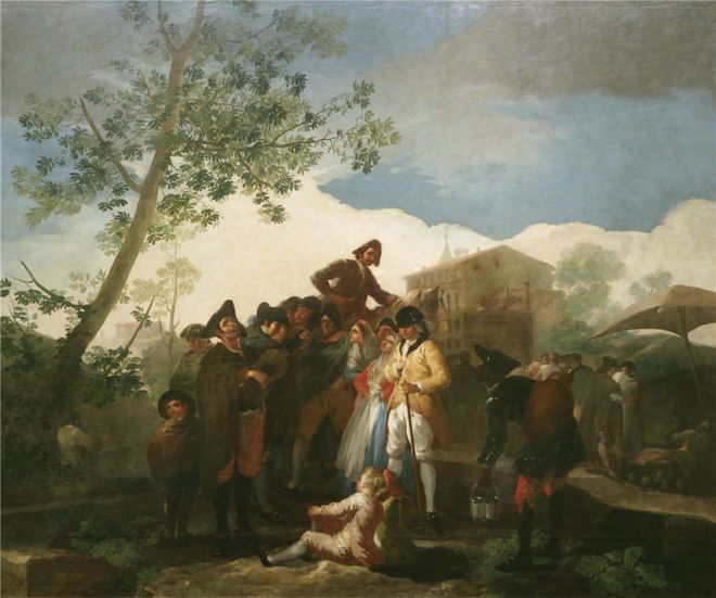 百位世界绘画大师之戈雅艺渡文化高清艺术作品图片集设计素材(图7)