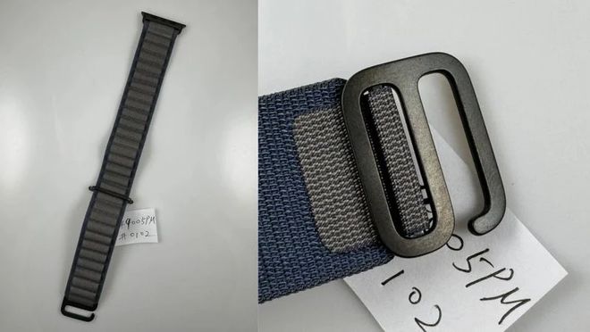 为黑色Apple Watch Ultra设计的表带原型出现在网上(图1)