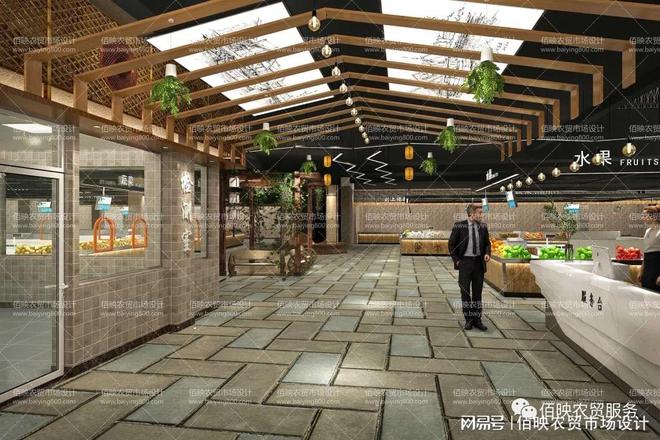 农贸市场改造设计如何重塑市场？(图1)