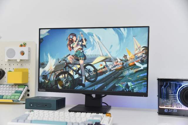 商务显示器里的全能选手联想E24q-30体验桌面显示器就这么定(图11)