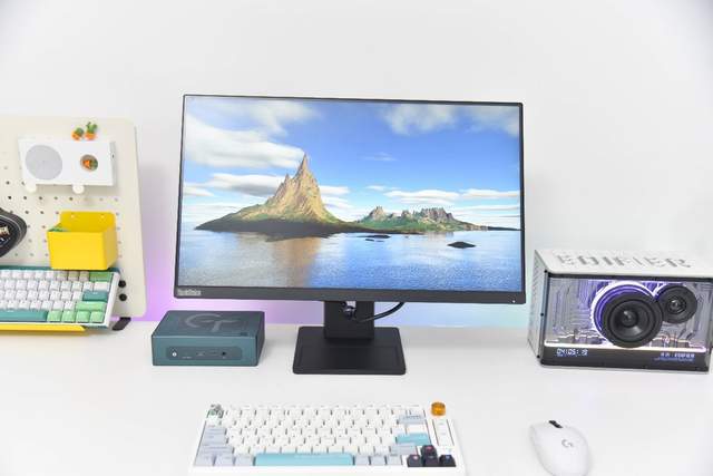 商务显示器里的全能选手联想E24q-30体验桌面显示器就这么定(图9)