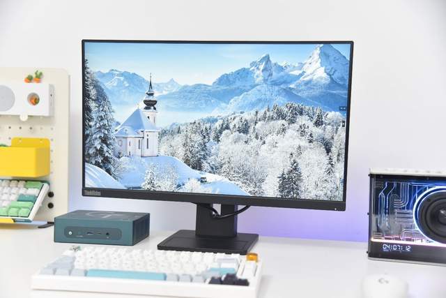 商务显示器里的全能选手联想E24q-30体验桌面显示器就这么定(图23)