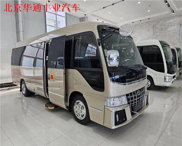丰田考斯特9座单人床 卫生间商务车设计(图1)