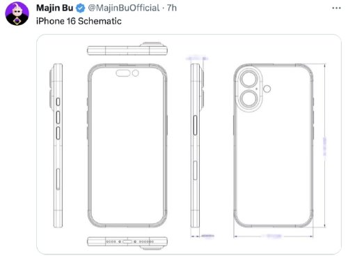 iPhone16设计图登微博热搜 网友：这不华为吗(图2)