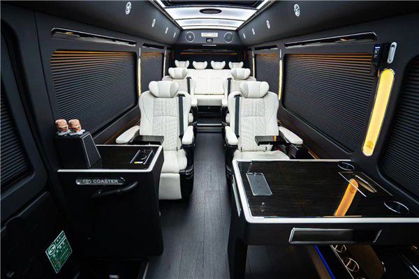 中巴商务现车丰田考斯特12座顶配价格(图5)