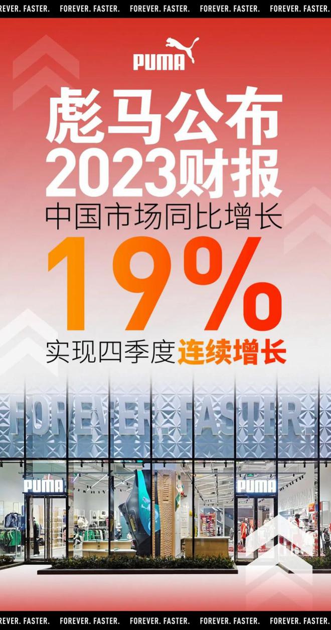 彪马去年中国市场营收增长19%今年四成产品在中国设计(图1)
