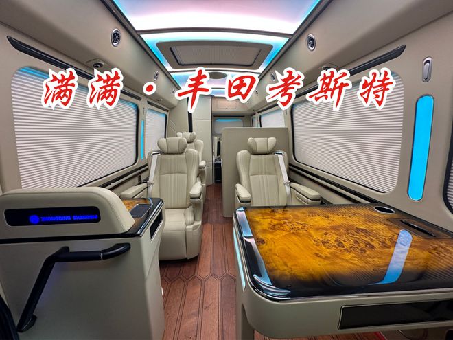 丰田考斯特7座商务房车中巴接待车现车价格(图4)