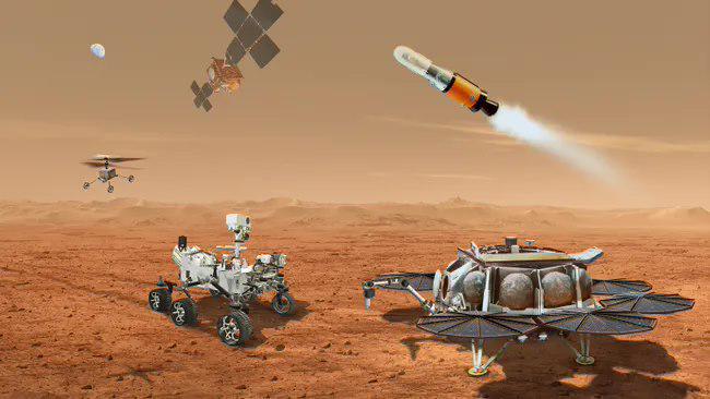 NASA 火星样本返回计划面临重大挑战存设计、成本和进度等问题(图1)