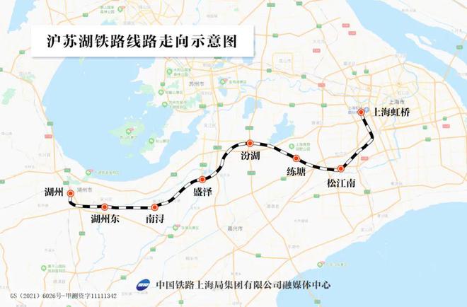 设计时速350km！闵行出发的这条高铁预计年底具备开通条件(图3)